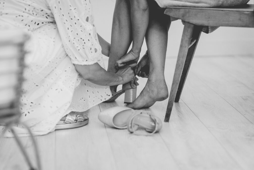 préparatif mariage chaussures