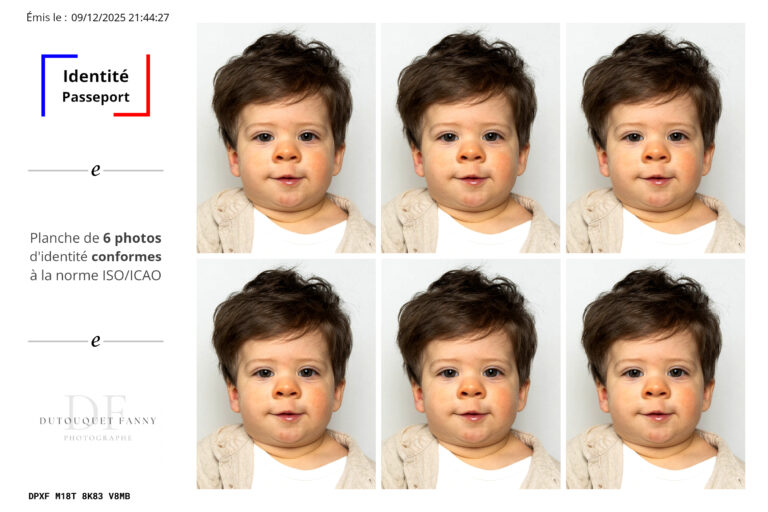 photo identité bébé