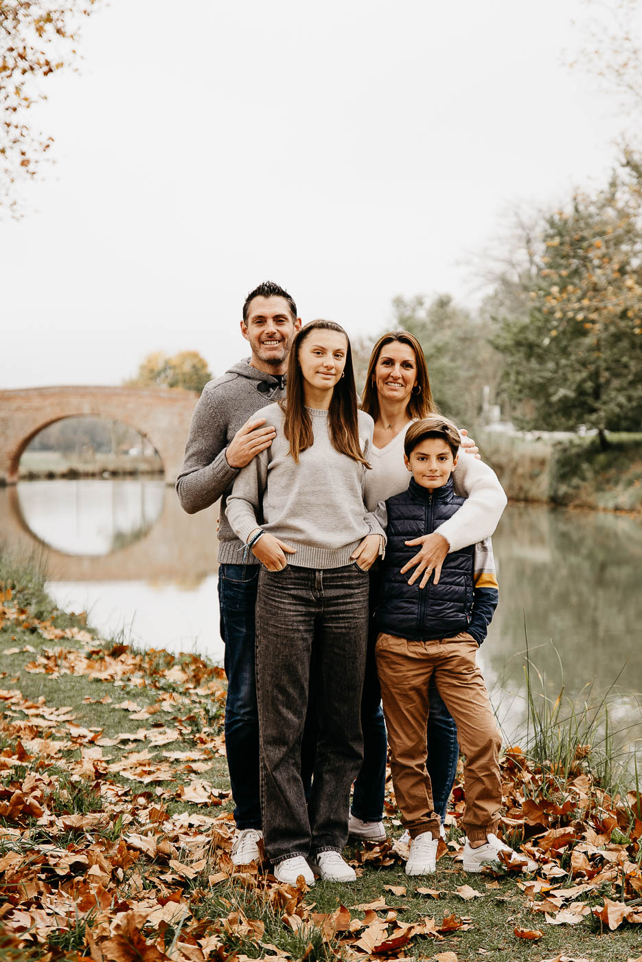 photo de famille canal du midi
