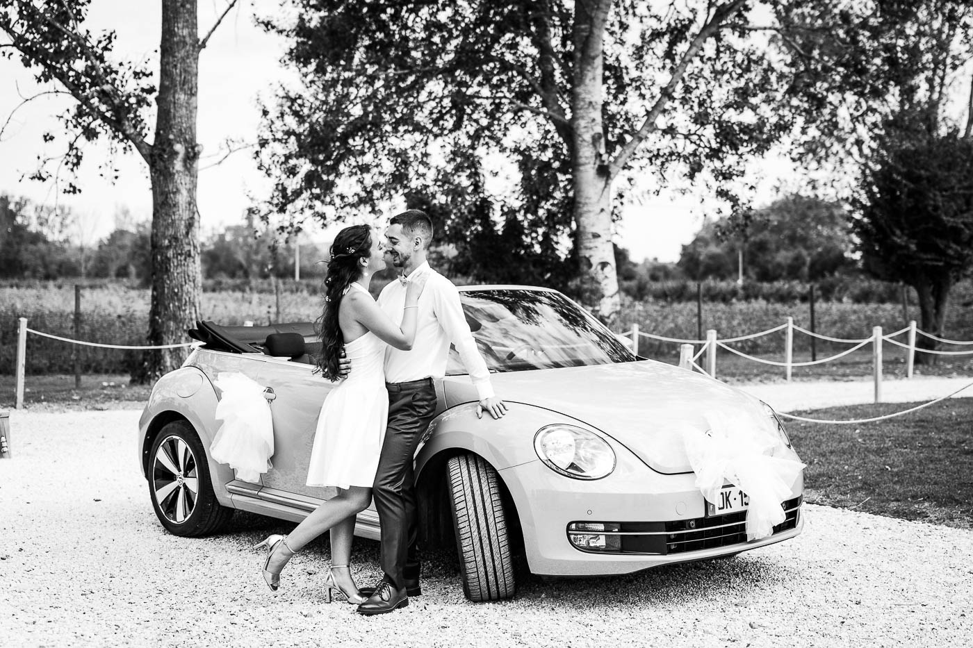 photographe toulouse mariage noir et blanc