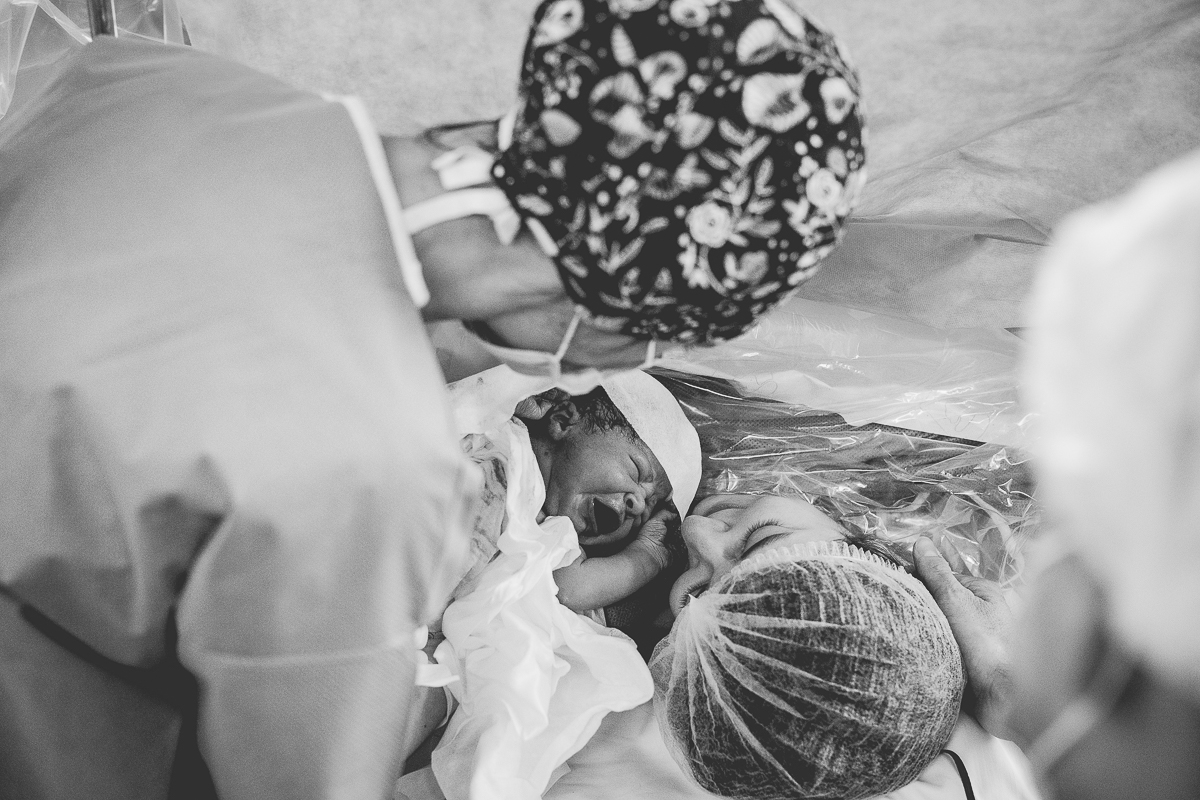 présentation du bébé après la naissance